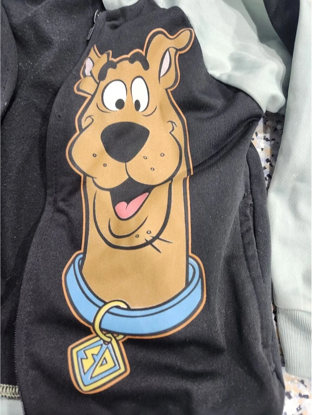 Vintage Y2K Kids Scooby Doo Tracksuit Outfit Rare Size 5